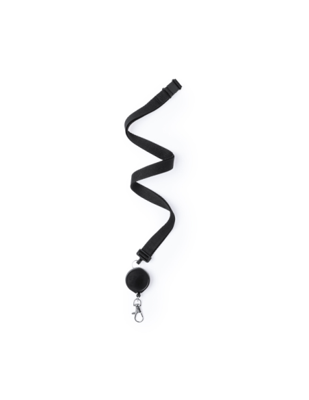 Lanyard Extensible con Mosquetón y Cierre de Seguridad