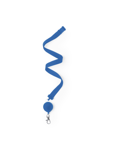 Lanyard Extensible con Mosquetón y Cierre de Seguridad