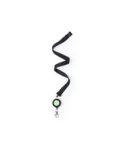 Lanyard Extensible con Mosquetón y Cierre de Seguridad