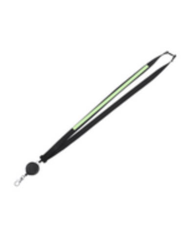 Lanyard Extensible con Mosquetón y Cierre de Seguridad