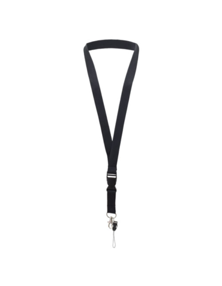 Lanyard personalizado con enganche para móvil e identificador | Varios colores
