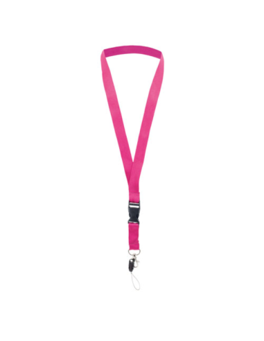 Lanyard personalizado con enganche para móvil e identificador | Varios colores
