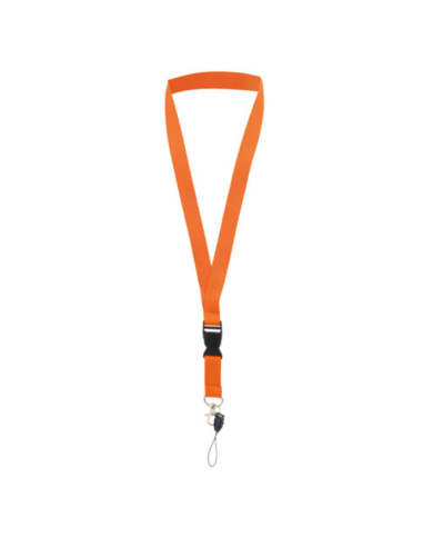 Lanyard personalizado con enganche para móvil e identificador | Varios colores