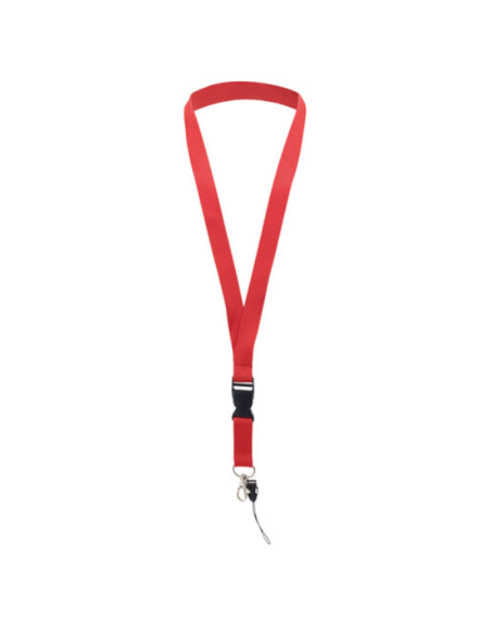 Lanyard personalizado con enganche para móvil e identificador | Varios colores