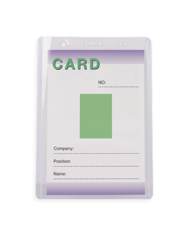 Porta identificaciones PVC | Fundas para tarjetas 12x9 cm