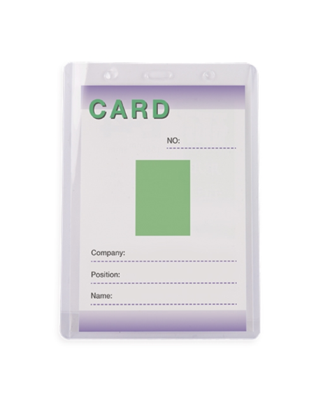 Porta identificaciones PVC | Fundas para tarjetas 12x9 cm