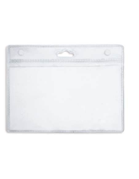 Porta identificaciones PVC 9x12 cm | Compatible con tarjetas 8x9
