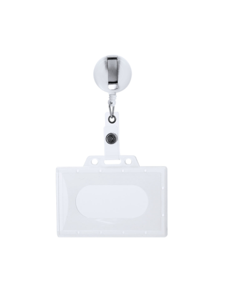 Identificador extensible con portatarjetas rígido | 8,9x14 cm