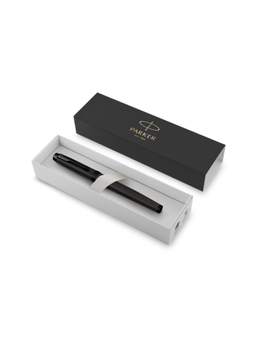 Roller Parker IM Achromatic Negro Mate | Elegancia y Escritura Suave