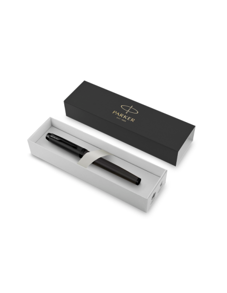 Roller Parker IM Achromatic Negro Mate | Elegancia y Escritura Suave