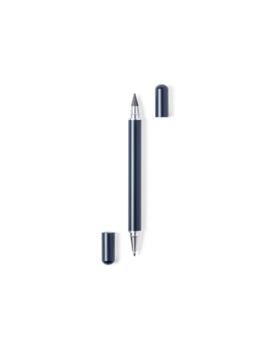 Bolígrafo Lápiz Eterno 2 en 1 Metal Escritura Sostenible con grabado