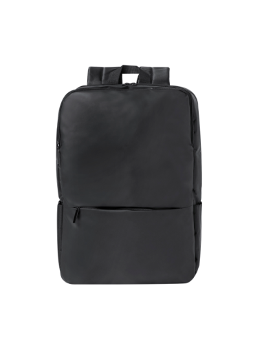 Mochila urbana polipiel para portátil 15” y tablet | Elegante y funcional personalizada