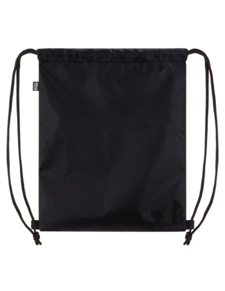 Mochila transparente RPET con cordón | Bolsa ecológica personlizada