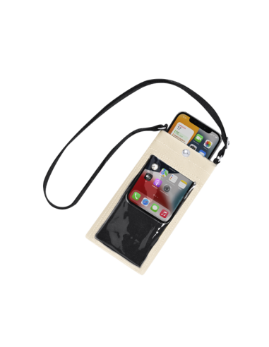 Portatodo PU con Pantalla Táctil y Cierre Seguro, Diseño Elegante