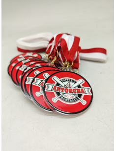 Medallas de Metacrilato Personalizadas 50 mm con Grabado a Color