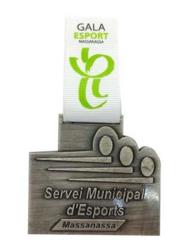 Medallas de metal personalizadas con cinta de Diseño exclusivo