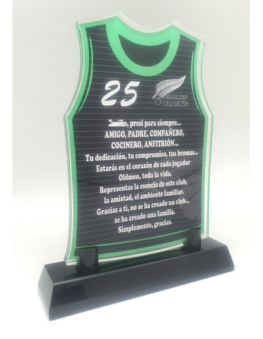 Trofeo de Metacrilato personalizado