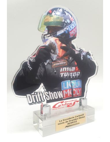 Trofeos de ciclismo y motociclismo personalizados