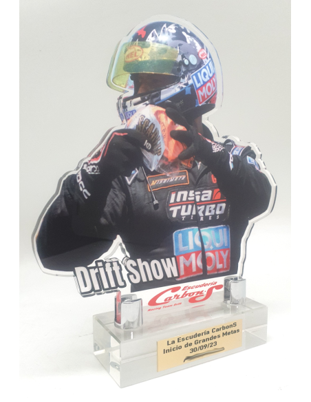 Trofeos de ciclismo y motociclismo personalizados
