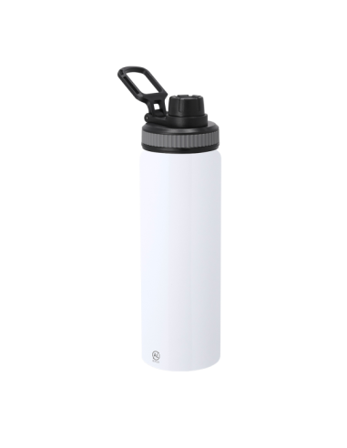 Bidón de Aluminio Reciclado 800 ml | Botella Reutilizable con Certificación GRS en Valencia