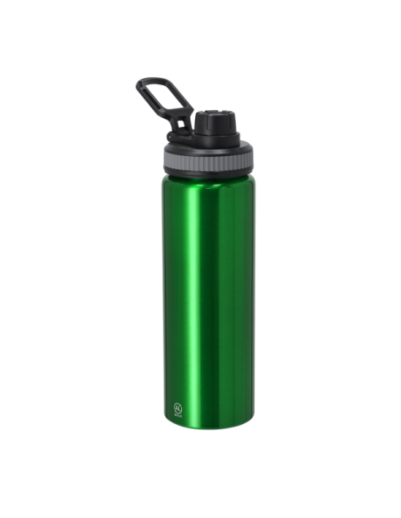 Bidón de Aluminio Reciclado 800 ml | Botella Reutilizable con Certificación GRS en Valencia
