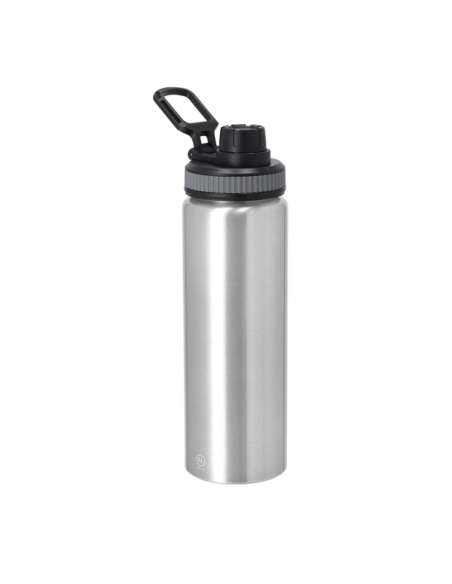 Bidón de Aluminio Reciclado 800 ml | Botella Reutilizable con Certificación GRS en Valencia