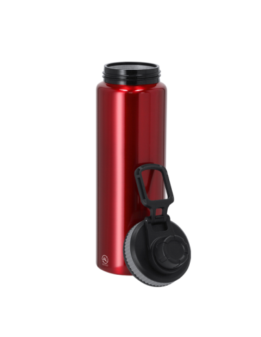 Bidón de Aluminio Reciclado 800 ml | Botella Reutilizable con Certificación GRS en Valencia