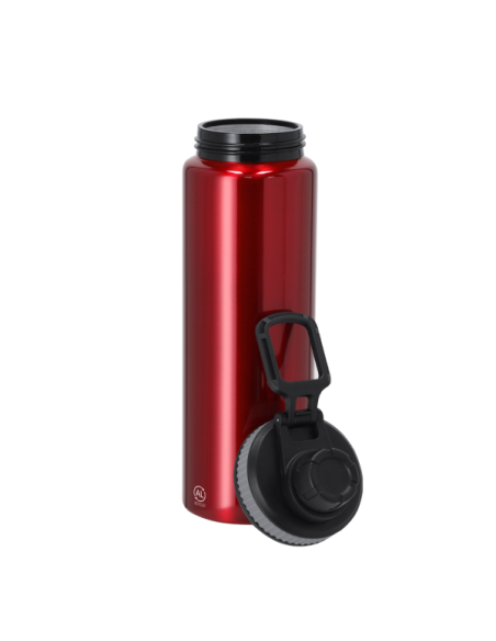 Bidón de Aluminio Reciclado 800 ml | Botella Reutilizable con Certificación GRS en Valencia