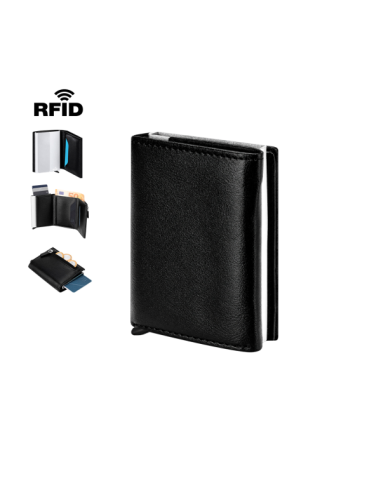Tarjetero Billetero RFID | 6 Compartimentos y Protección
