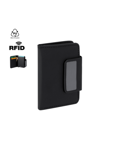 Tarjetero RFID de PU Reciclada