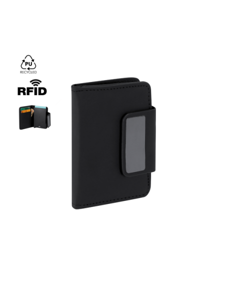 Tarjetero RFID de PU Reciclada