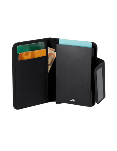 Tarjetero RFID de PU Reciclada