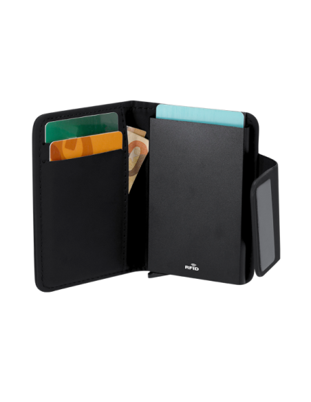 Tarjetero RFID de PU Reciclada