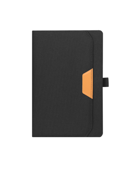 Bloc de Notas RPET personalizado con Bolsillo y 80 Hojas