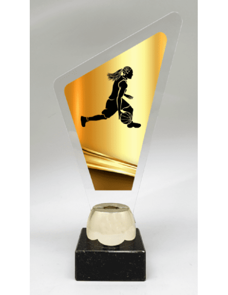 Trapecio Metacrilato Baloncesto Femenino