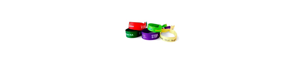 Pulseras, lanyard y acreditaciones