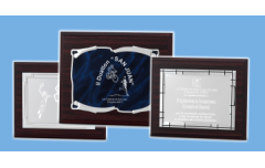 Placas de homenaje con grabado a diamante o láser